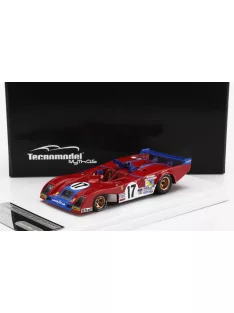   Tecnomodel - FERRARI 312PB 3.0L TEAM SEFAC SPA FERRARI N 17 24h LE MANS 1973 CARLOS REUTEMANN - TIM SCHENKER RED BLUE