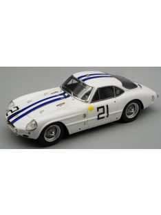   Tecnomodel - FERRARI 250 GT SPERIMENTALE 3.0L V12 TEAM SEFAC FERRARI N 21 24h LE MANS 1962 ED HUGUS - GEORGE REED WHITE BLUE