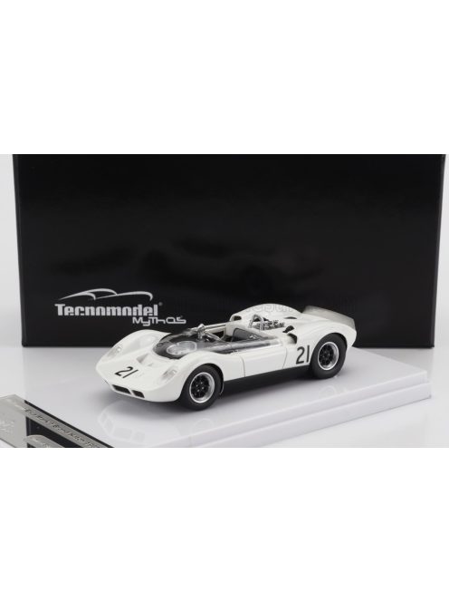 Tecnomodel - McLAREN ELVA MARK 1 N 21 GUARDS TROPHY BRAND HATCH 1965 G.HILL WHITE