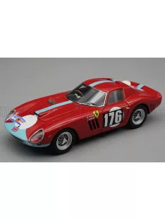   Tecnomodel - FERRARI 250 GTO 64 3.0L V12 N 176 TOUR DE FRANCE 1964 DAVID PIPER - JO SIFFERT RED LIGHT BLUE