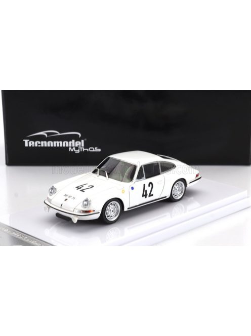 Tecnomodel - PORSCHE 901 911 S TEAM AUGUSTE VEUILLET N 42 24h LE MANS 1967 R.BUCHET - H.LINGE WHITE