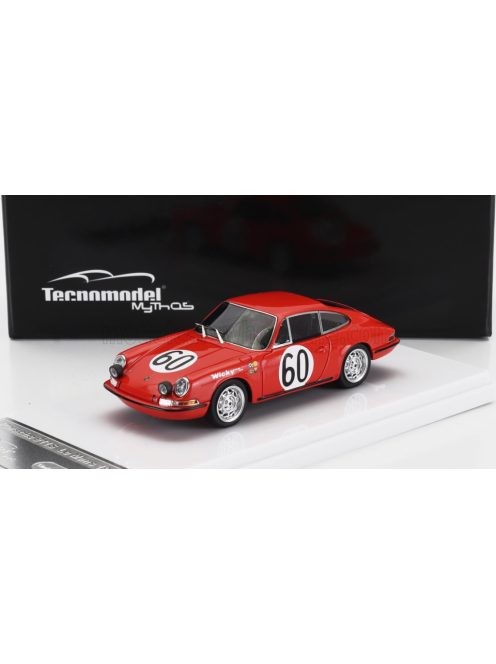 Tecnomodel - PORSCHE 901 911 S TEAM P.FARJON N 60 24h LE MANS 1967 A.WICKY - P.FARJON RED