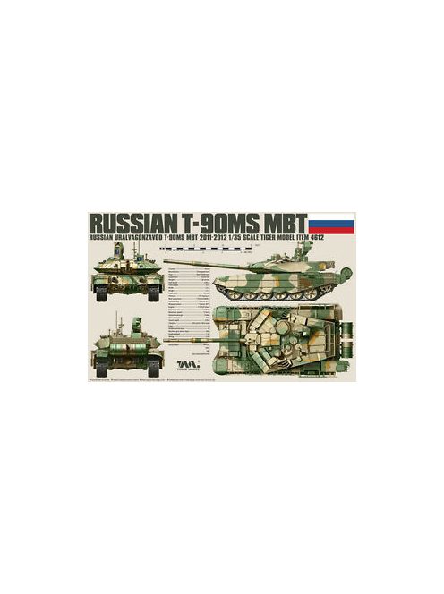 Tigermodel - Russian T-90Ms Mbt