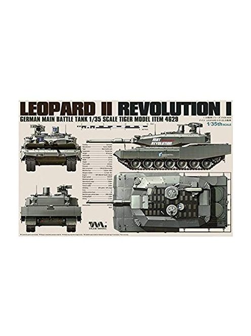 Tigermodel - German Main Battle Tank Revolution I Leopard Ii