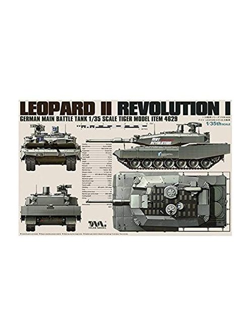 Tigermodel - German Main Battle Tank Revolution I Leopard Ii