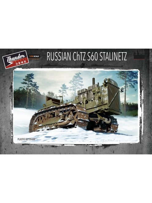 Thundermodels - Russian ChTZ S60 Stalinetz Tractor