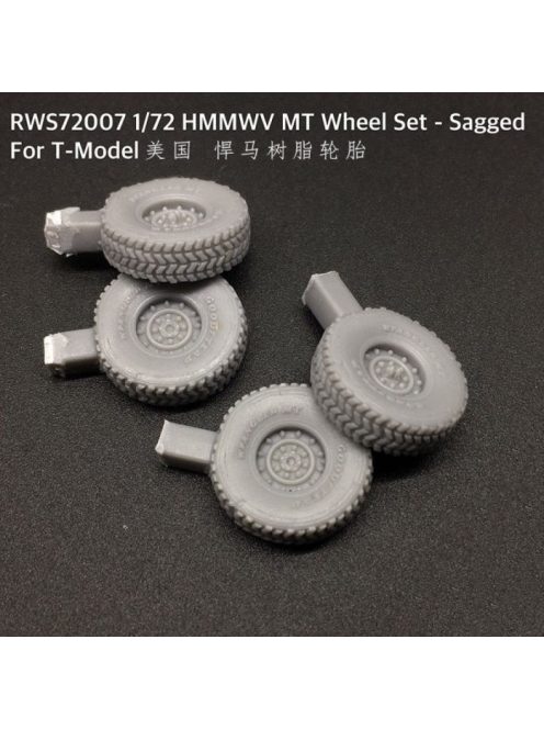 T-Model - HMMWV MTSagged Wheel Set for T-Model