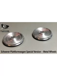   T-Model - Metal wheels set(8pcs) German 50T Type SSYS Platformwagen