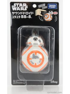   Tomica - Star Wars Bb-8 Diameter Cm. 6.8 - Sound Effects White Orange Grey