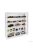 Triple9 - Vetrina Display Box Espositore White - For Auto 15 X 1/43 - 35 X 1/64 - Cars Not Included - Lungh.Lenght Cm 38.5 X Largh.Width Cm 9.0 X Alt.Height Cm 37.5 (Altezza Utile Tra I Ripiani Cm 6.5 Inner Height Among Shelves) White
