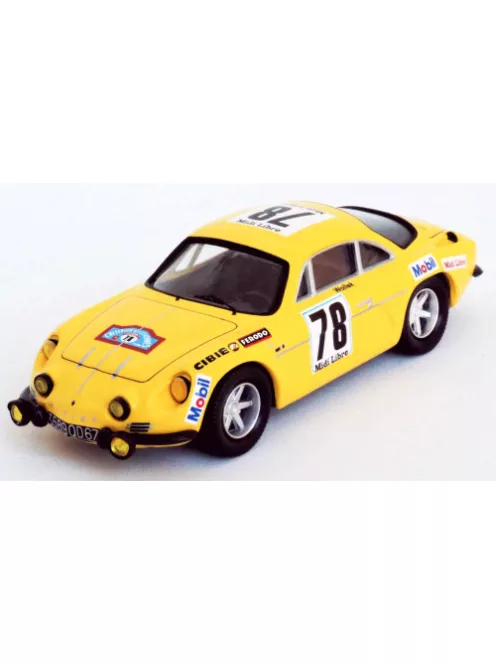 Trofeu - Alpine Renault A110 Criterium des Cevennes 1969 Midi Libre #78