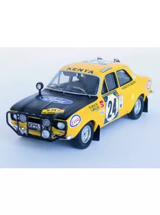   Trofeu - FORD ENGLAND ESCORT MK1 (night version) N 24 RALLY EAST AFRICAN SAFARI 1973 PYARA SINGH BHACHU - NIRMAL SINGH BHACHU YELLOW BLACK