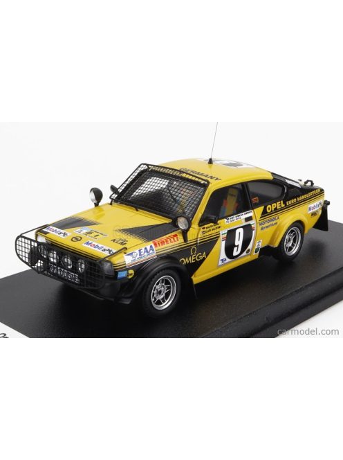 Trofeu - Opel Kadett Gt/E (Night Version) N 9 Rally Safari 1976 W.Rohrl - C.Billstam Yellow Black