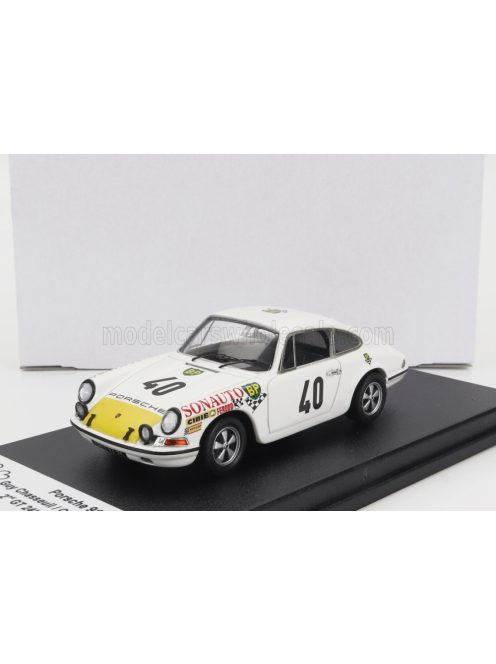 Trofeu - PORSCHE 911S COUPE TEAM AUGUSTE VEUILLET N 40 2nd GT CLASS 24h LE MANS 1969 G.CHASSEUIL - C.BALLOT LENA WHITE