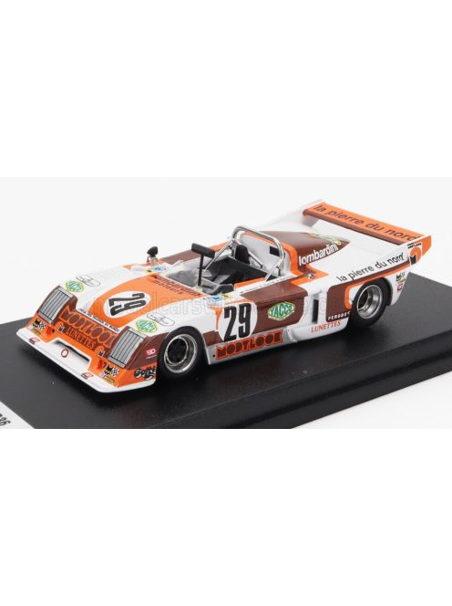 Trofeu - CHEVRON B36B SIMCA 2.0L S4 TEAM SOCIETE RACING N 29 24h LE MANS 1978 MICHEL DUBOIS - DANIEL GACHE - JULIEN SANCHEZ WHITE ORANGE BROWN