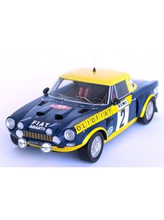   Trofeu - FIAT 124 ABARTH (night version) N 2 RALLY MONTECARLO 1976 MAURIZIO VERINI - FRANCESCO ROSSETTI BLUE YELLOW