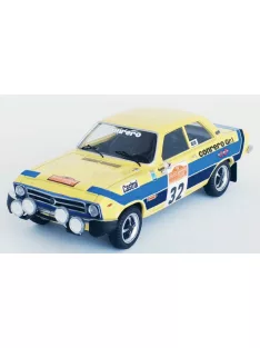   Trofeu - OPEL ASCONA (night version) N 32 3rd RALLY SANREMO 1974 ALFREDO FAGNOLA - EVIO NOVARESE YELLOW BLUE