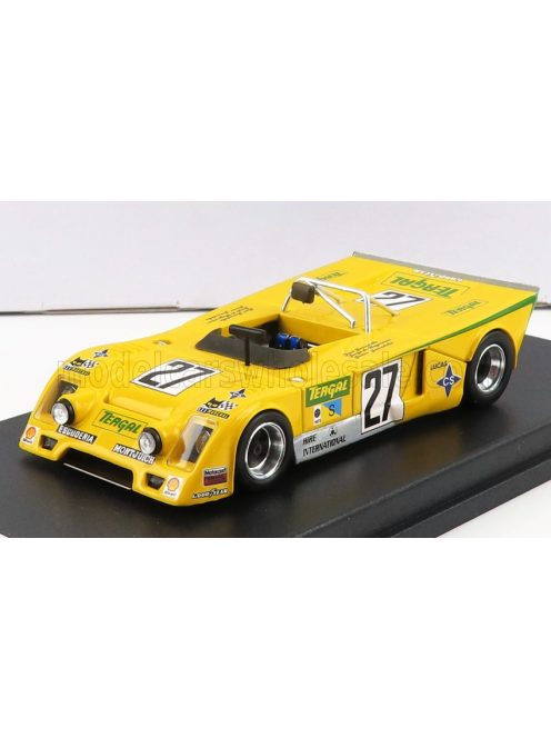 Trofeu - CHEVRON B23 TEAM ESCUDERIA MONTJUICH N 27 24h LE MANS 1973 J.JUNCADELLA - J.DE BAGRATION YELLOW