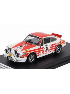   Trofeu - PORSCHE 911 CARRERA RS COUPE (night version) N 6 RALLY TOUR DE CORSE 1972 BJORN WALDEGAARD - HANS THORSZELIUS WHITE RED