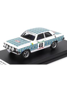   Trofeu - OPEL ASCONA 1.9L SR N 48 RALLY PORTUGAL 1979 ALVARO PARENTE - PAULO BRANDAO WHITE LIGHT BLUE