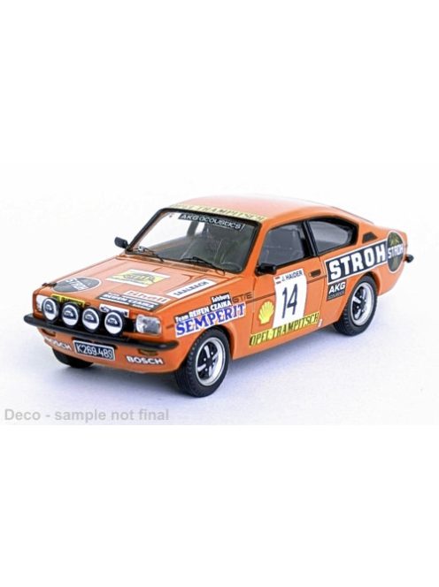 Trofeu - Opel Kadett GT/E, Jänner Rally, 1977, #14, 1:43