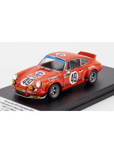   Trofeu - PORSCHE 911 CARRERA RSR COUPE N 49 24h LE MANS 1973 JEAN EGRETEAUD - JEAN CLAUDE LAGNIEZ ORANGE