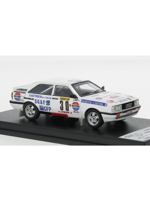 Trofeu - Audi quattro, weiss, Rally Monte Carlo, 1987, #30, 1:43