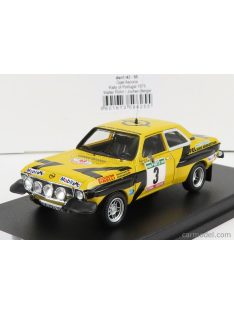  Trofeu - Opel Ascona (Night Version) N 3 Rally Portugal 1975 W.Rohrl - J.Berger Yellow Black