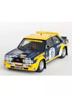   Trofeu - FIAT 131 ABARTH OLIO FIAT N 11 2nd RALLY HUNSRUCK 1977 DIDI - WILLY LUX BLUE YELLOW