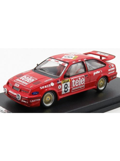 Trofeu - FORD ENGLAND SIERRA COSWORTH N 8 24h SPA 1987 A.ROUSE - T.TASSIN - W.PERCY RED