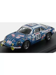   Trofeu - RENAULT ALPINE A110 N 20 RALLY TOUR DE CORSE 1975 M.MOUTON - F.CONCONI BLUE MET