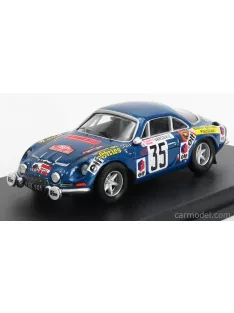   Trofeu - Renault Alpine A110 N 35 Rally Montecarlo 1973 K.Russling - W.Weiss Blue Met