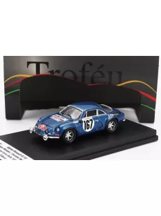   Trofeu - RENAULT ALPINE A110 1600 N 167 RALLY MONTECARLO 1972 VITOR COLACO MARQUES - CHRISTIAN MELVILLE BLUE