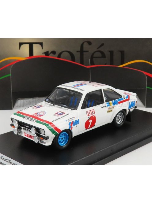 Trofeu - FORD ENGLAND ESCORT MKII (night version) N 7 RALLY 1000 LAKES 1978 A.VATANEN - A.AHO WHITE