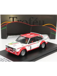   Trofeu - FIAT 131 ABARTH TEAM SVENSKA FIAT N 5 RALLY SWEDEN 1977 T.MAKINEN - H.LIDDON WHITE RED