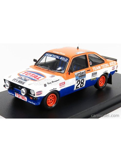 Trofeu - Ford England Escort Mkii N 28 Rally Rac 1979 M.Wilson - T.Harryman Orange White Blue
