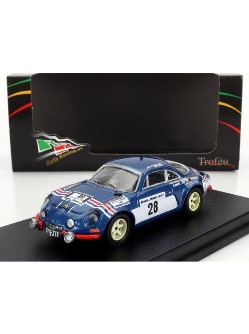 Trofeu - RENAULT A110 ALPINE N 28 RALLY CIRCUIT OF IRELAND 1977 A.BOYD - F.MAIN BLUE WHITE