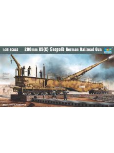 Trumpeter - Eisenbahngeschütz Leopold 280Mm K5 (E)