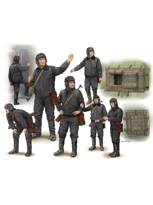 Trumpeter - Soviet Soldier-Scud B Crew
