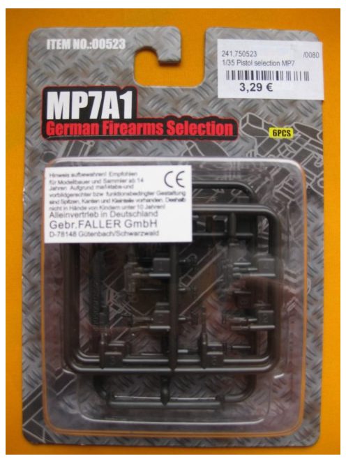 Trumpeter - German Firearms Selection-Mp7 (6 Guns)