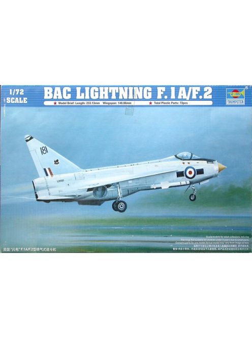 Trumpeter - English Electric Lightning F.1A/F.2