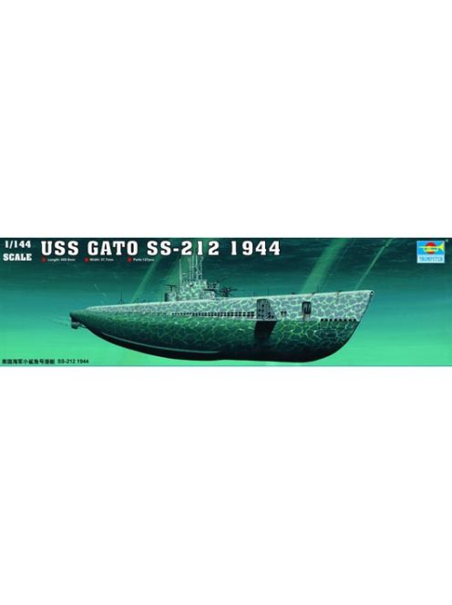 Trumpeter - Uss Gato Ss-212 1944