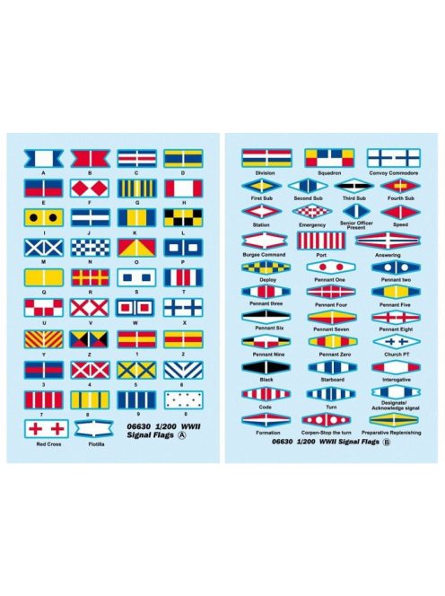 Trumpeter - Wwii Signal Flags
