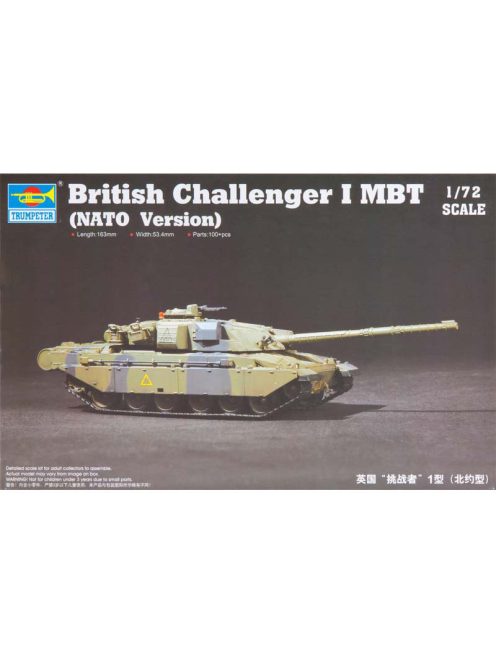 Trumpeter - British Challenger I Mbt (Nato Version)