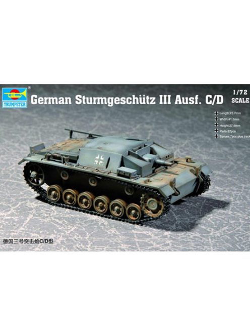 Trumpeter - German Sturmgeschütz Iii Ausf. C/D