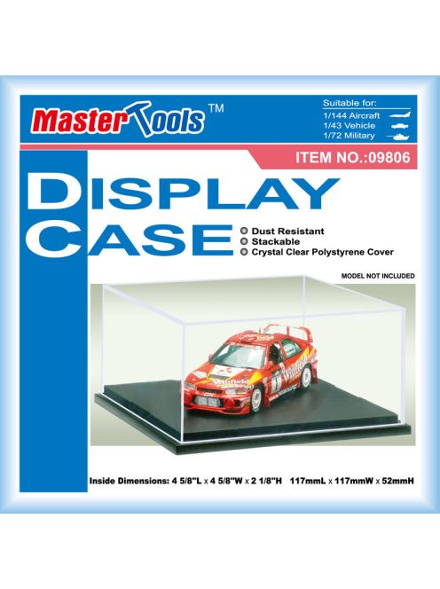 Trumpeter Master Tools - Acryl - Vitrine 117 x 117 x 52 mm