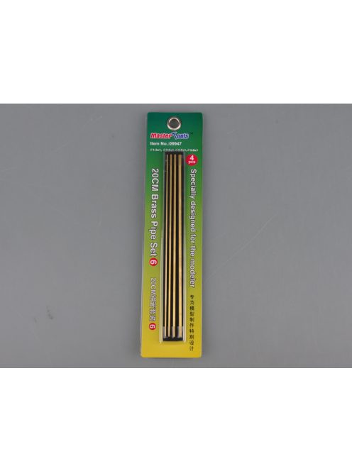 Trumpeter Master Tools - 20CM Brass Pipe Set 6