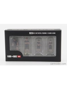 Truescale - Figures Set 4X Kaido And Sons Black