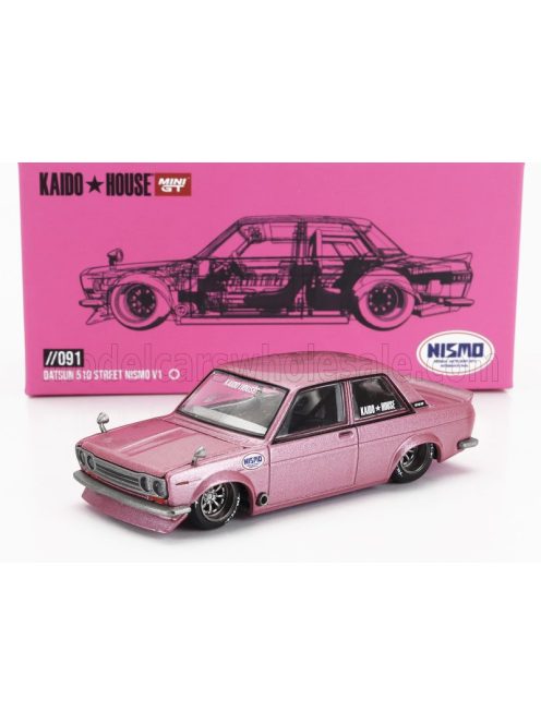 TrueScale - DATSUN 510 STREET NISMO V1 1969 PINK MET