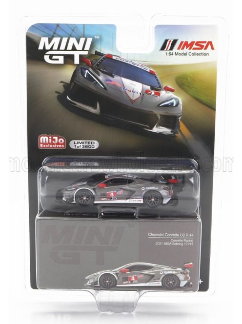 TrueScale - CHEVROLET C8.R 5.5L V8 TEAM CORVETTE RACING N 4 12h SEBRING LHD 2021 T.MILNER - N.TANDY - A.SIMS SILVER
